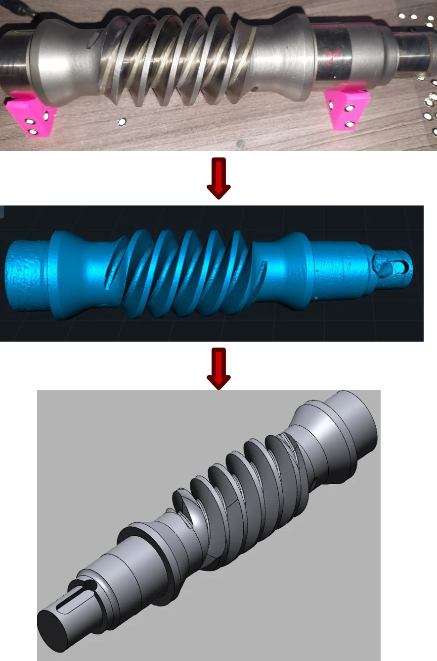 Modelado CAD desde Escaneo 3D